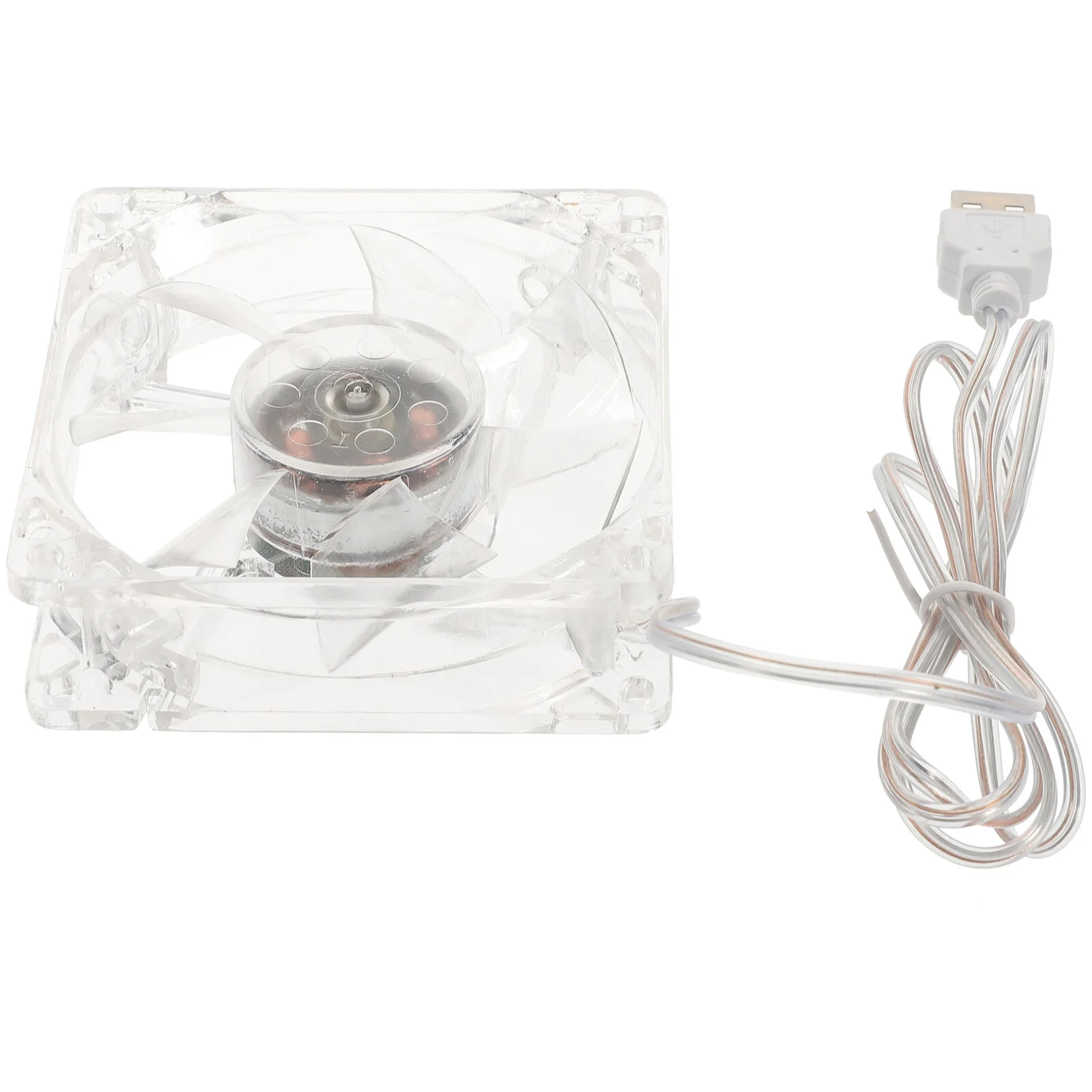 

Makeup Fan Guinea Summer Transparent Pet Tool Make Lovely Cage USB Plug