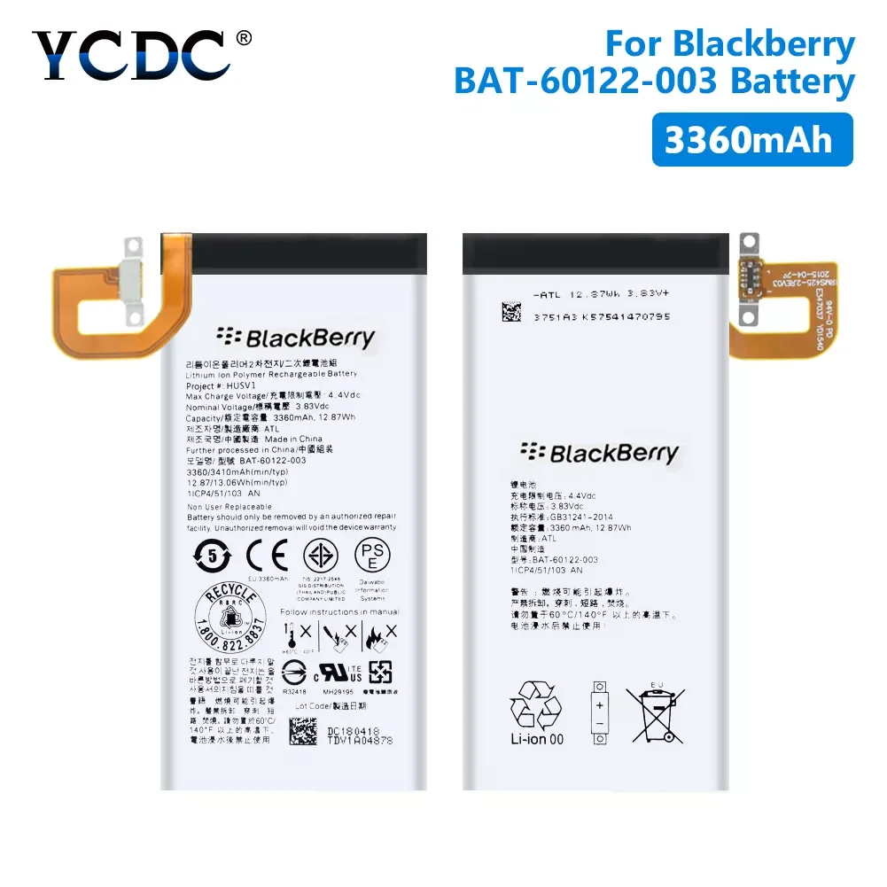 

Аккумулятор для мобильного телефона HUSV1 BAT-60122-003 для Blackberry Priv RHK211LW
