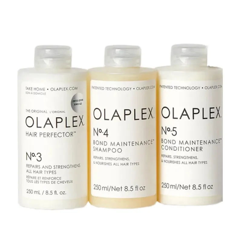 

OLAPLEX No.3/4/5 Shampoo Conditioner Set Hair Care Products Smoothing Nourishes Repair Hair Structure Remove Damaged Frizz 3PCS