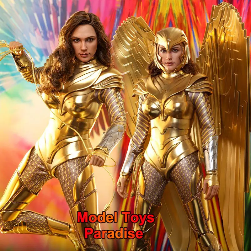 

HotToys MMS578 1/6 Scale Full Set Gold Armor Wing Gal Gadot Women Soldier 12inch Action Figure Collectible Toys