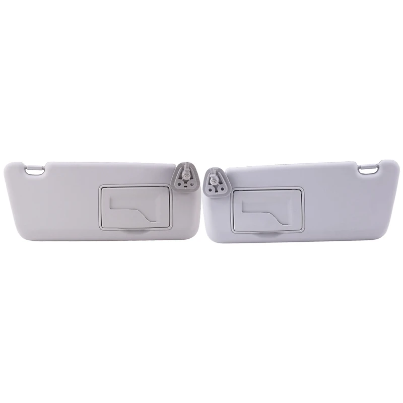 

2X Sun Visor Inside Left For Hyundai I30 I30CW 2008-2011 852012L020TX 85201-2L020TX & Right 852022L020TX 85202-2L020TX