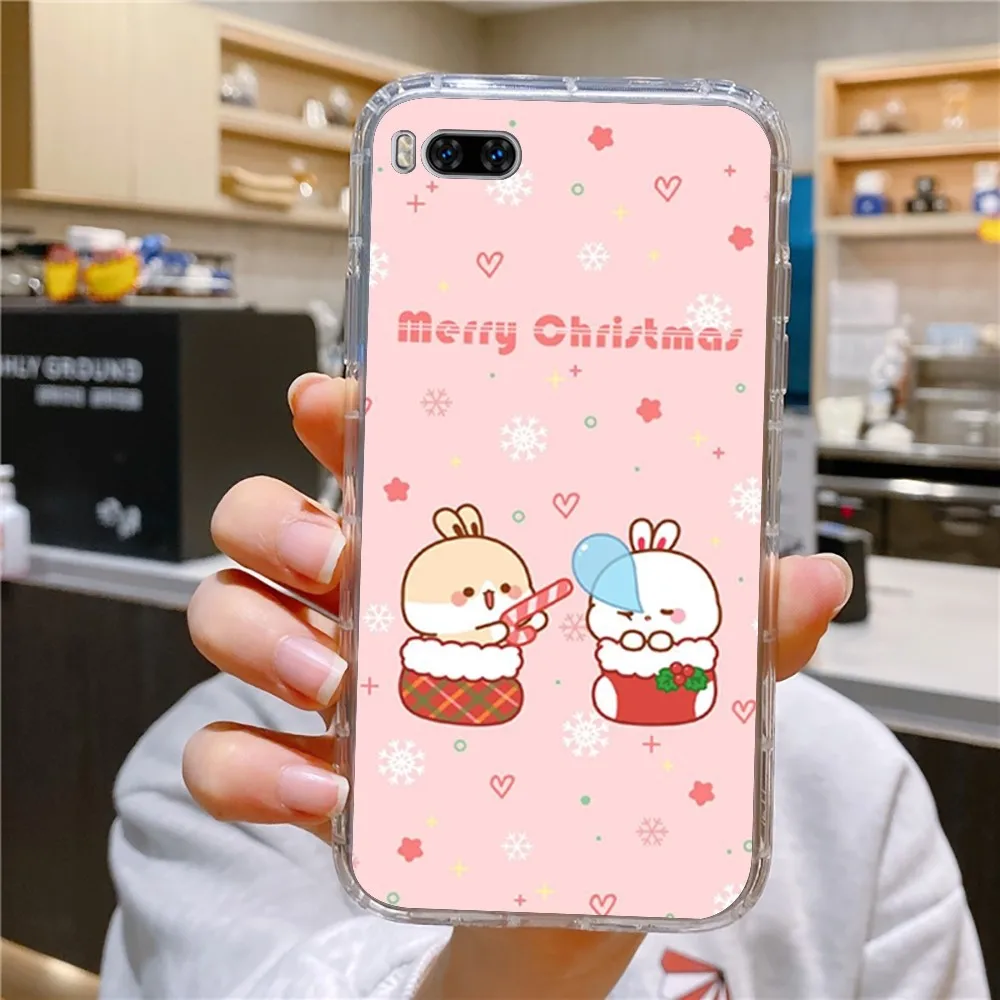 Lovely T-Tuji Bunny Phone Case For Huawei Mate P10 P20 P30 P40 P50 Smart Z Honor 50 60 70 Pro Lite Transparent Case (art.: 3920ca54ccdee) - 3920ca54ccdee