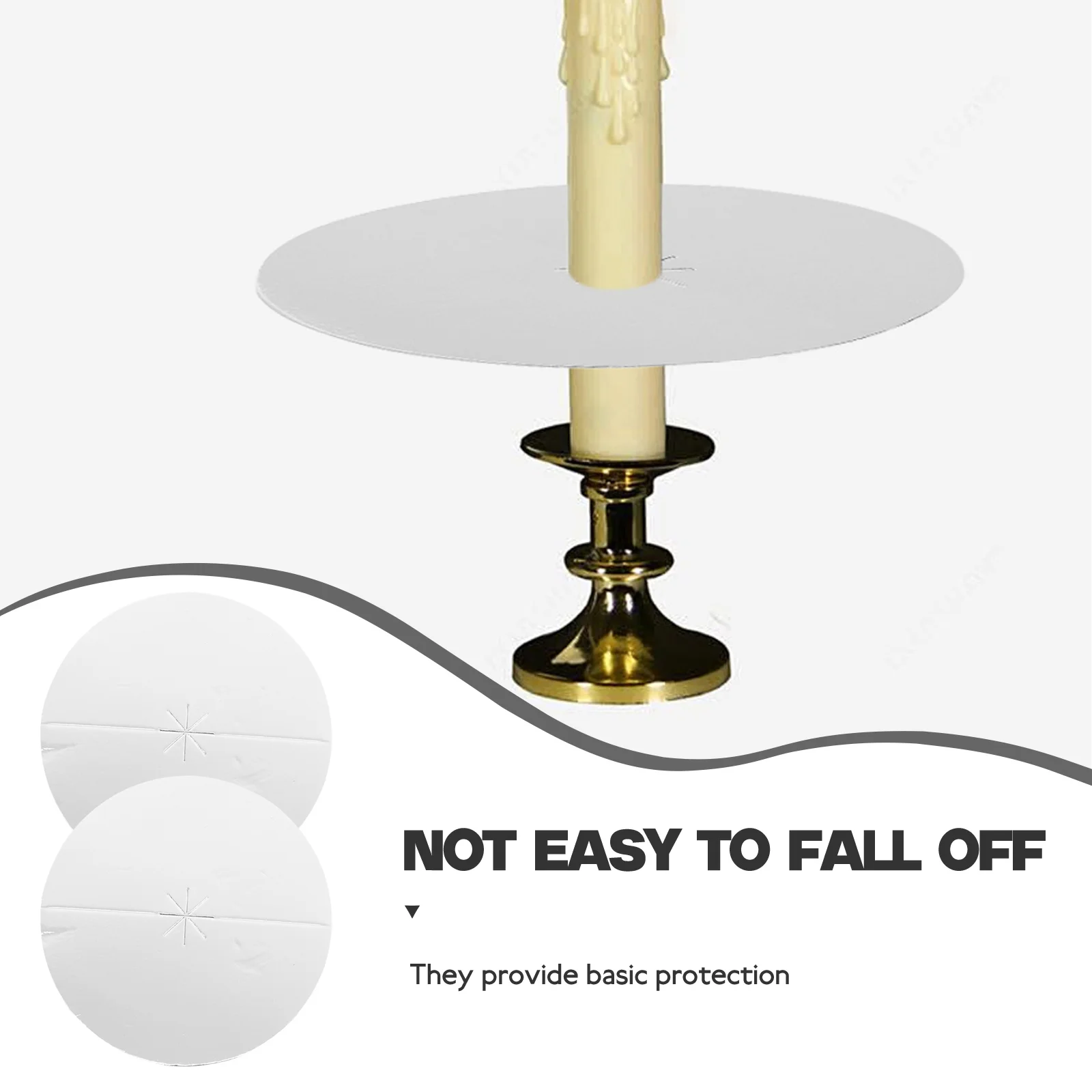 35 шт. серебряный поднос для защиты от капель церковный держатель памятной бумаги