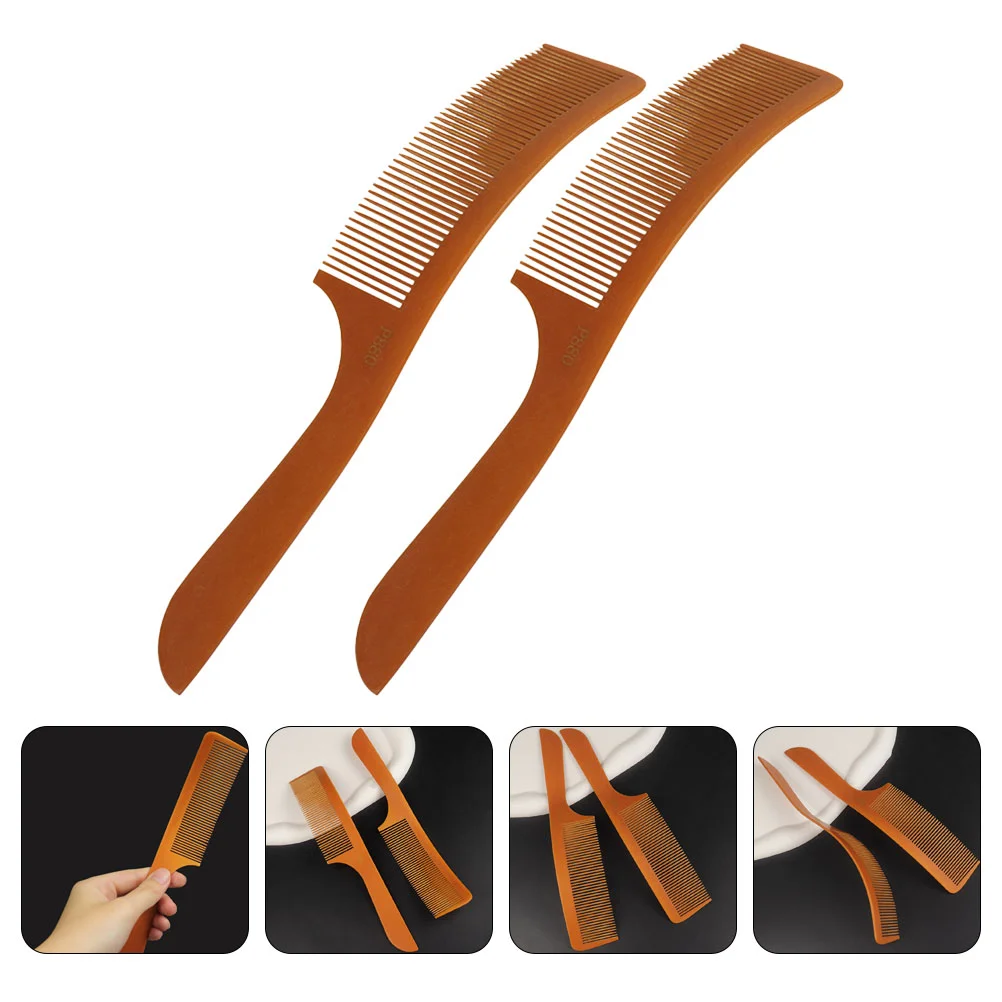 

Comb Hair Combs Barber Styling Professional Salon Detangle Hairdresser Curly Curls Flat Cutting Teasing Brush Defining