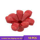 10 шт. кубики MOC 32606 цветок (X) для строительных блоков, детали сделай сам, Классическая фирменная подарочная игрушка для детей