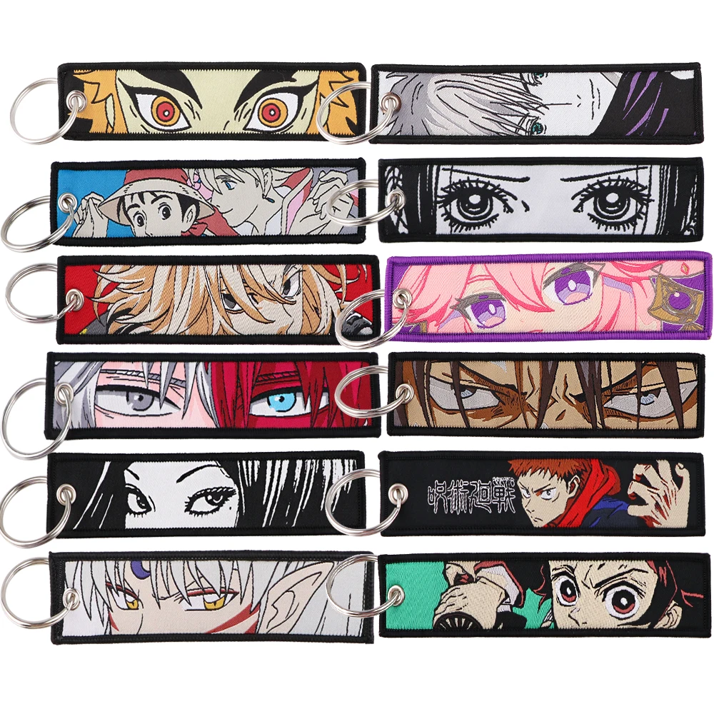 Брелок для ключей Junji Ito Tomie для мужчин и женщин, японский аниме брелок для ключей с вышивкой, для мотоциклов и автомобилей Брелок для ключей Junji Ito Tomie для мужчин и женщин, японский аниме брелок для ключей с вышивкой, для мотоциклов и автомобилей