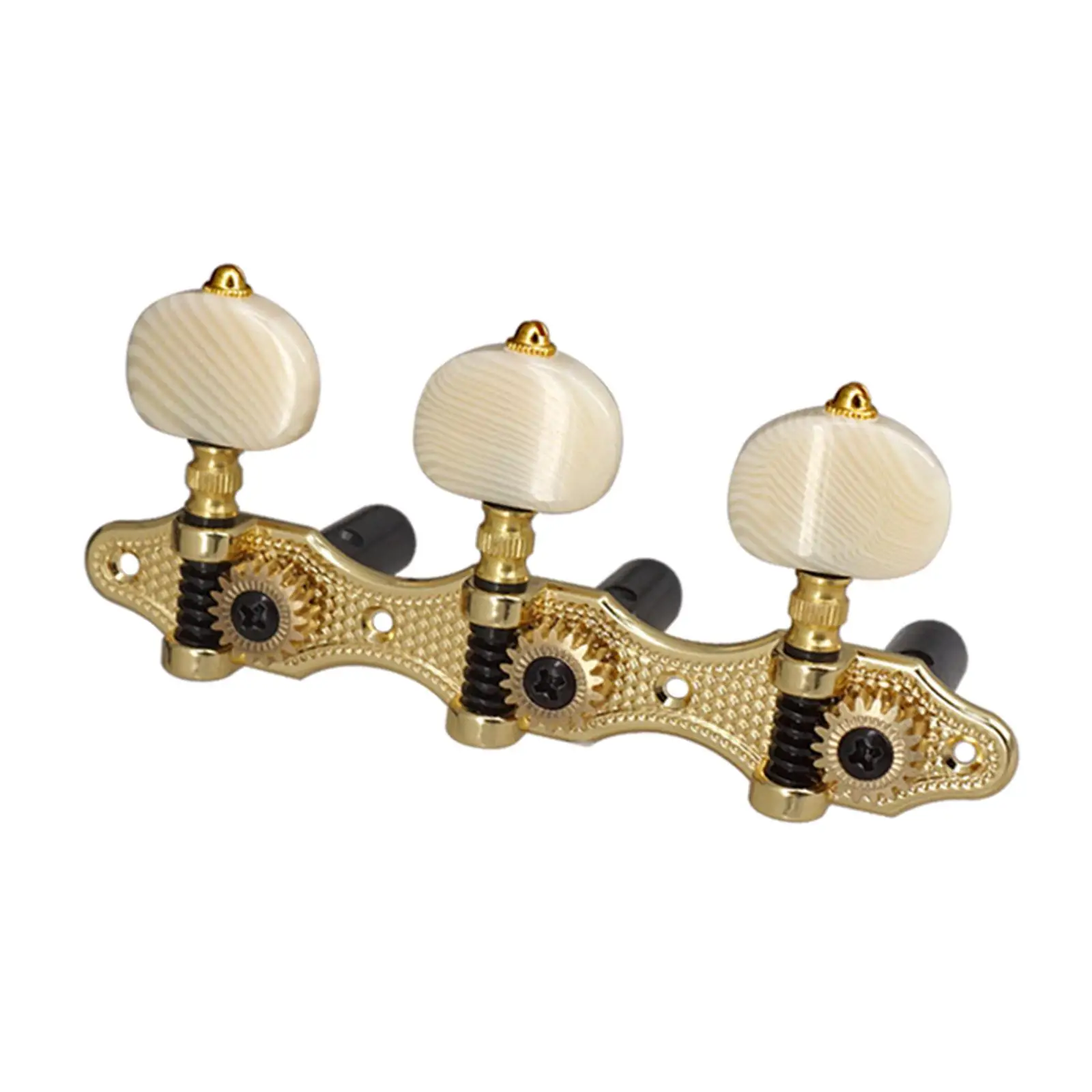 

2Pcs Guitar Tuning Pegs Accessories Plated Metal Machine Heads for Guitars
