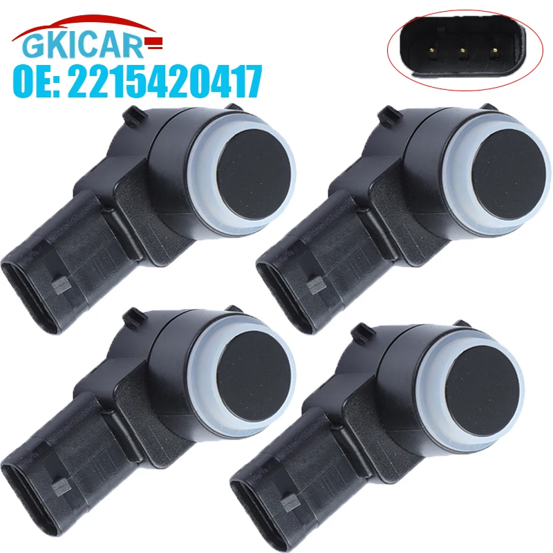 

2215420417 A 2215420417 3-контактный датчик парковки PDC 0009052402 Для Mercedes-Benz W211 W219 W203 W204 W221
