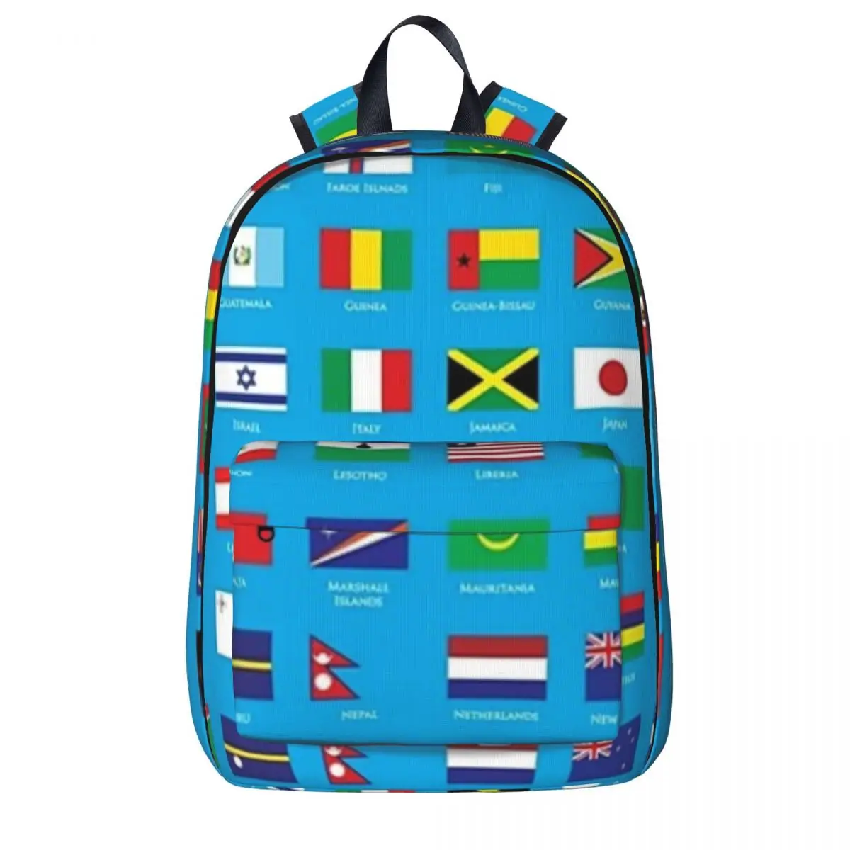 

Flags Of The World With Country Names Backpacks Boys Girls Bookbag Students School Bags Cartoon Children Kids Rucksack Travel