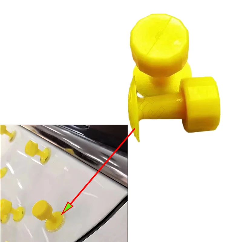 16 шт. инструмент для ремонта вмятин автомобиля съемные вкладки прокладка