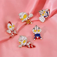 5pcslot japanese cartoon cartoon brooch cute q series pin childrens gift bag clothes decoration jewelry student fashion badge