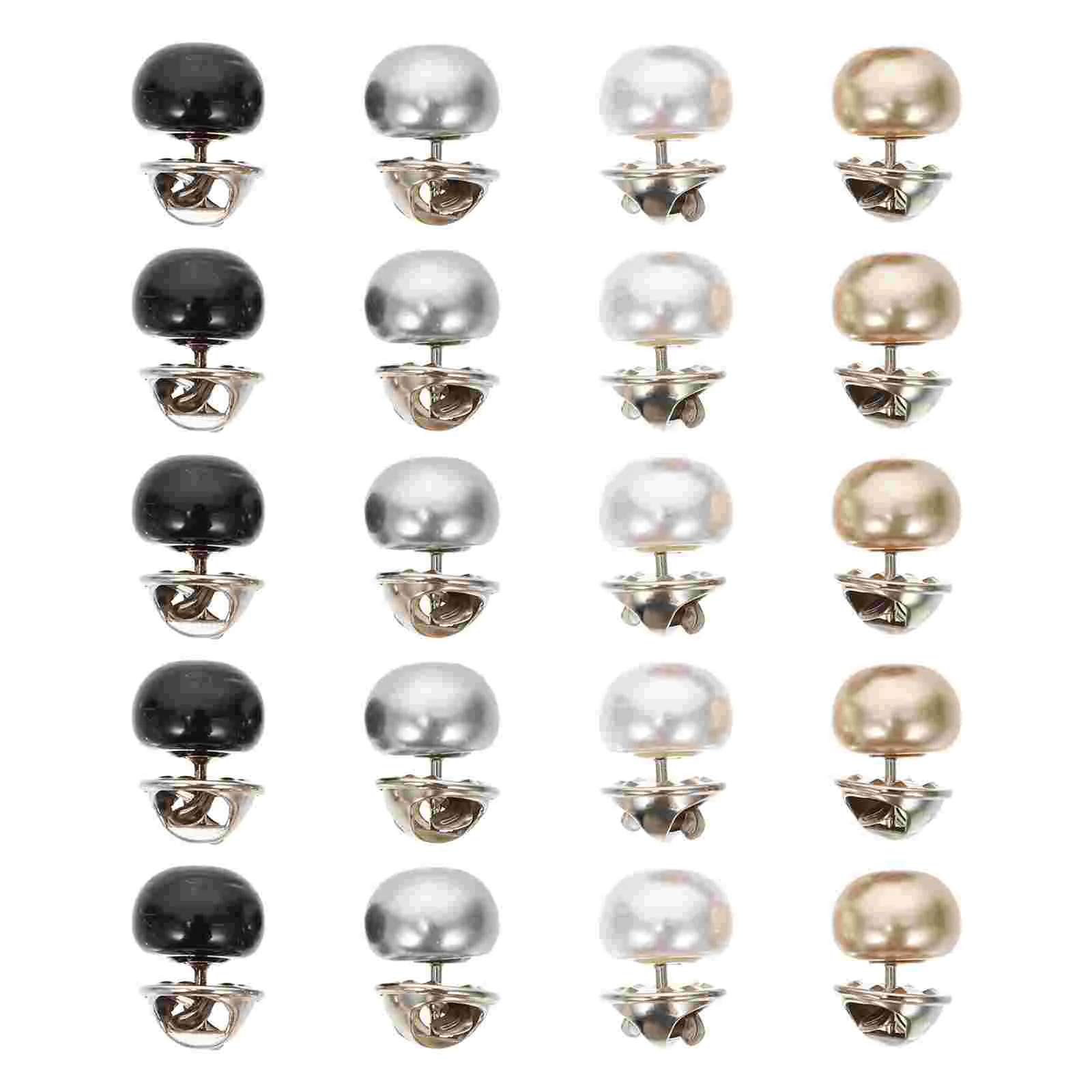 

Safety Pinclothes Pearl Brooches Anti Vintage Shirt Clips Sweater Cardiganbuckles Corsages Collar Buttons Snap Tacks Tie