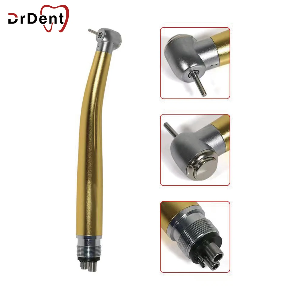 

CE Approved Good Quality Dental Colour Push Button High Speed Air Turbine Handpiece