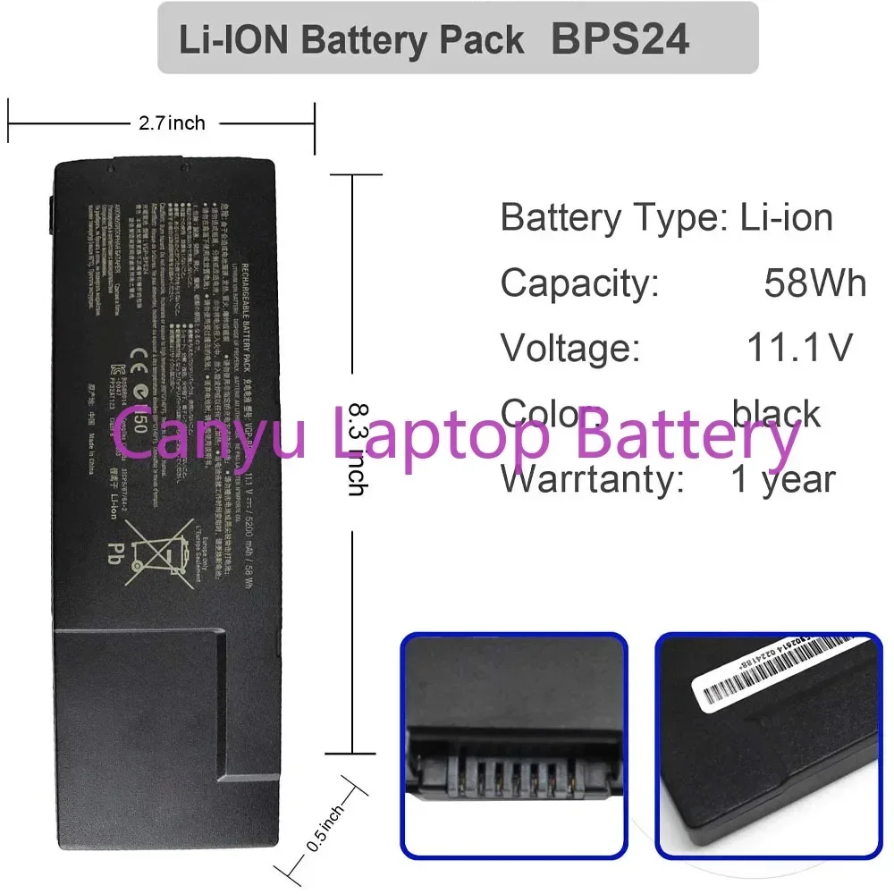 VGP-BPS24 для SONY VAIO SA/SB/SC/SD/SE SVS 13A VPCSA VPCSB VPCSC VPCSD VPCSE VGP-BPL24 BPS24 PCG-4100 pcg-41214v аккумулятор