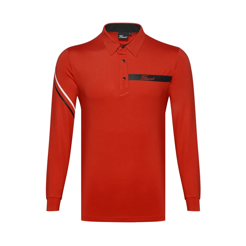 2023 New Trend Golf Clothing Men's Long-Sleeved Outdoor SportsJersey Golf Clothing T-shirt Bottom Quick Dry