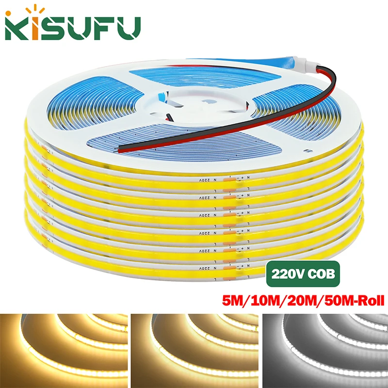

Светодиодная лента KISUFU COB 220В