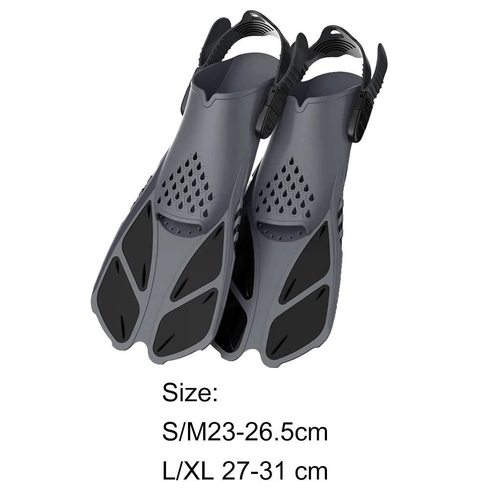 Плавники для подводного плавания регулируемые ласты обучения водным видам