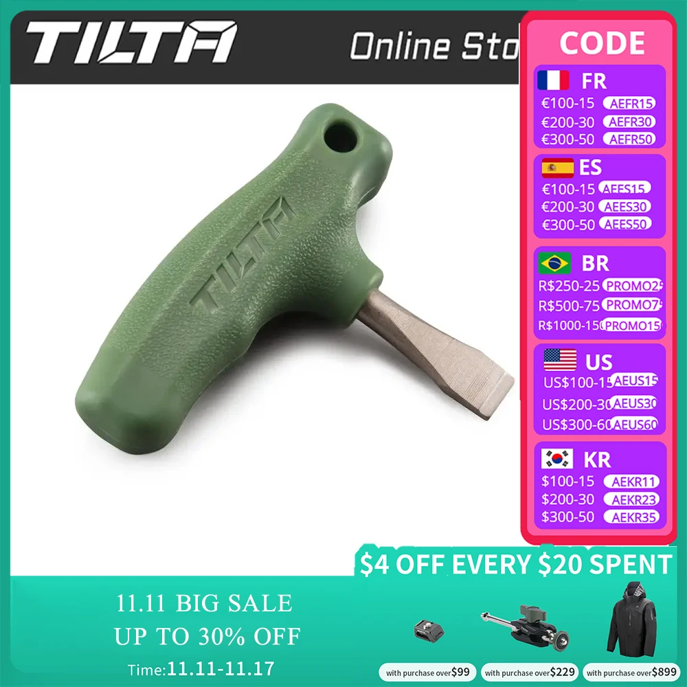 

TILTA Straight Screwdriver / Slotted Screw Driver Tools black