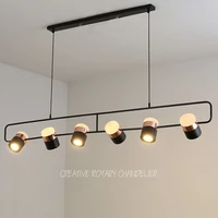 nordic pendant lights modern creative metal led hanging lamp bar simple bedroom living room restaurant light fixtures