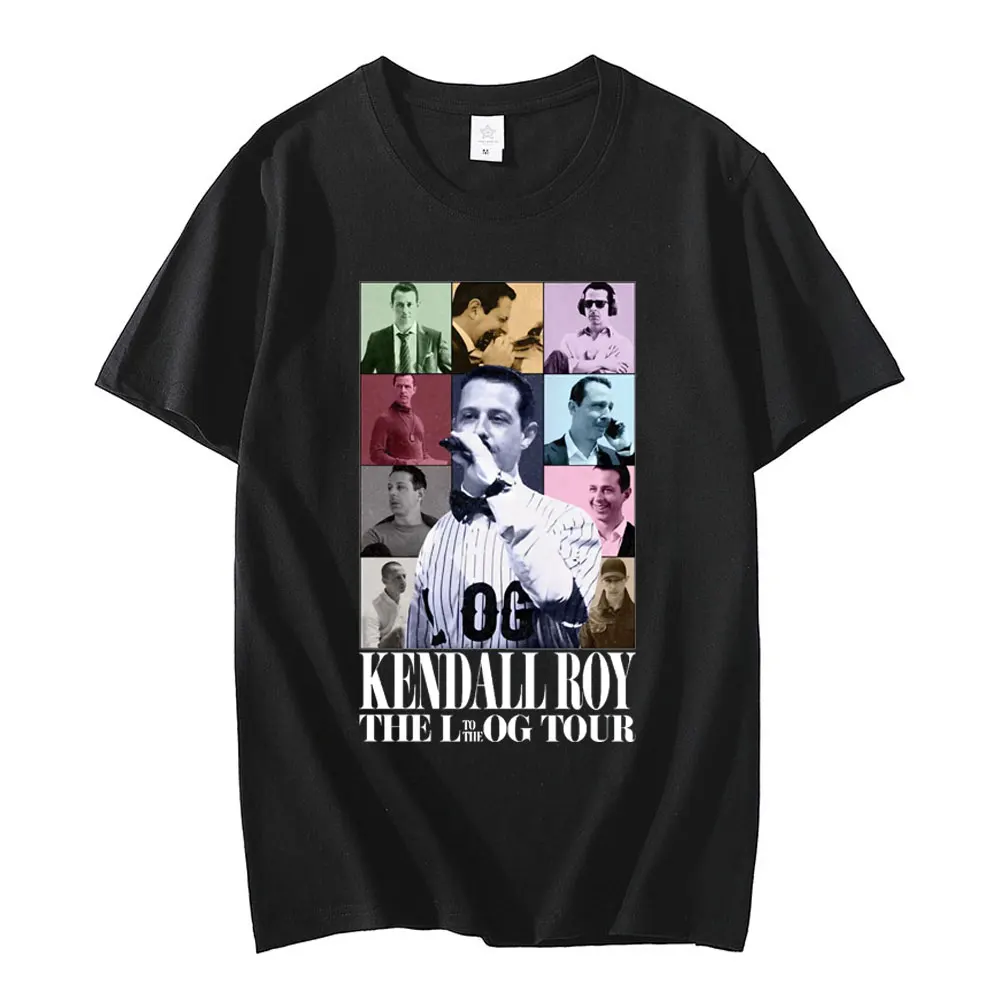 

Kendall Roy The Eras Tour T-shirts Men Women Harajuku Fashion Tops T Shirt Streetwear Geek Hip Hop Custom Oversized Male T-shirt