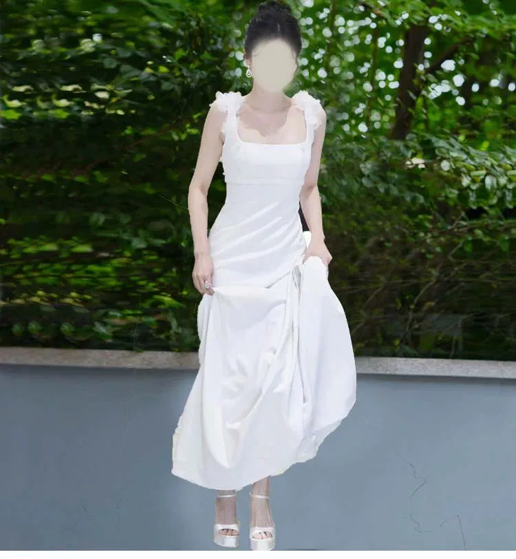 LZPOVE Свадебные платья для женщин 3D Цветочная аппликация квадратный воротник Amanda