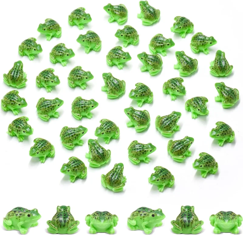 

Миниатюры лягушек из резины