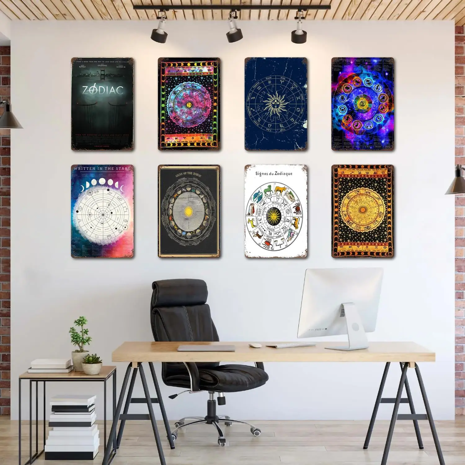 

Постер со знаками Зодиака, металлические знаки флуолова, капитан, металлический постер, декор для бара, паба, клуба, украшение для стен