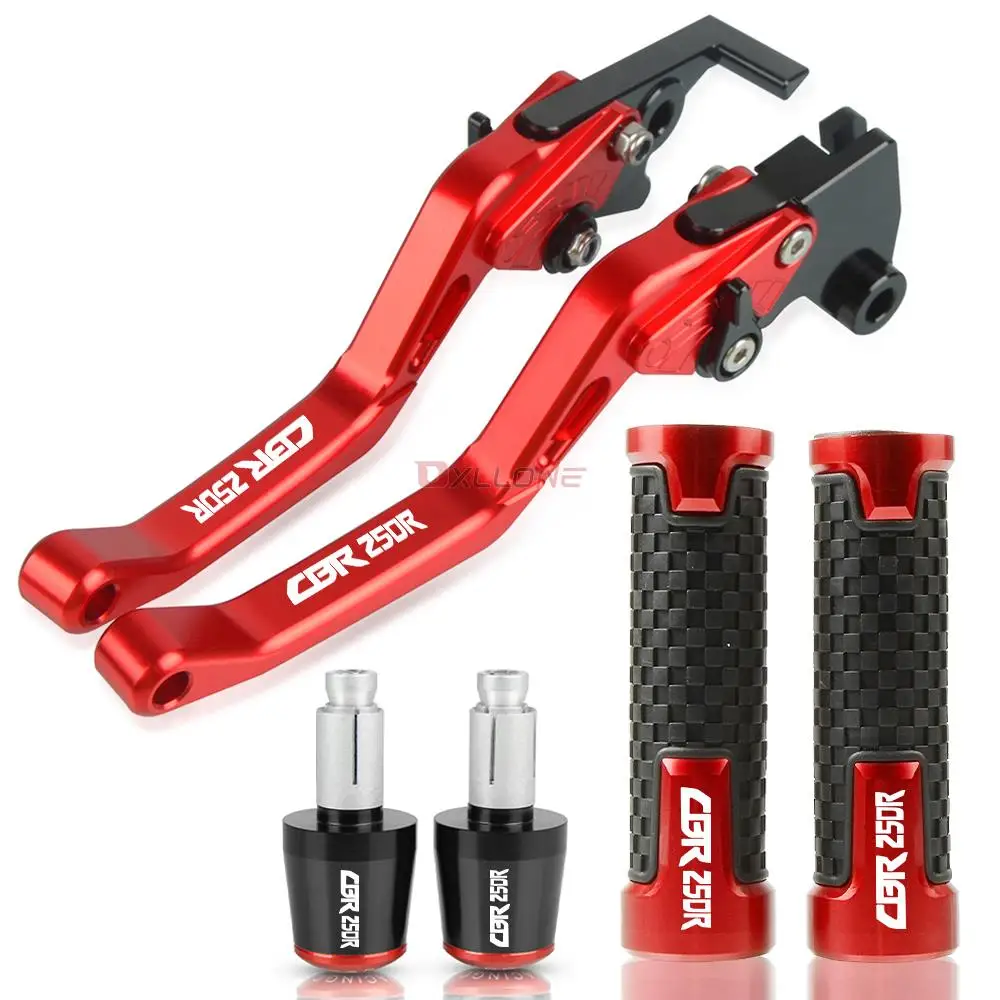 

For Honda CBR250 CBR 250 CBR250R 1988-1994 Motorcycle Adjustable Brake Clutch Lever Handlebar Grip End 1993 1992 1991 1990 1989