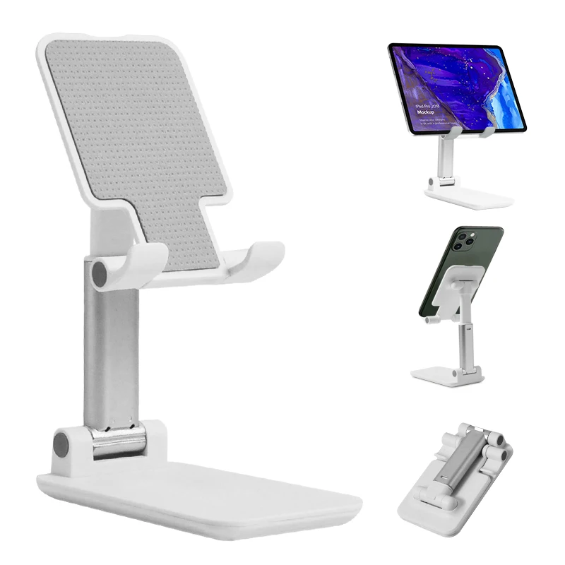 Mobile Phone Stand Desktop Lazy Bedside Universal Universal Support Stand Foldable and Hoisting Multi-Function Telescopic Adjust images - 6