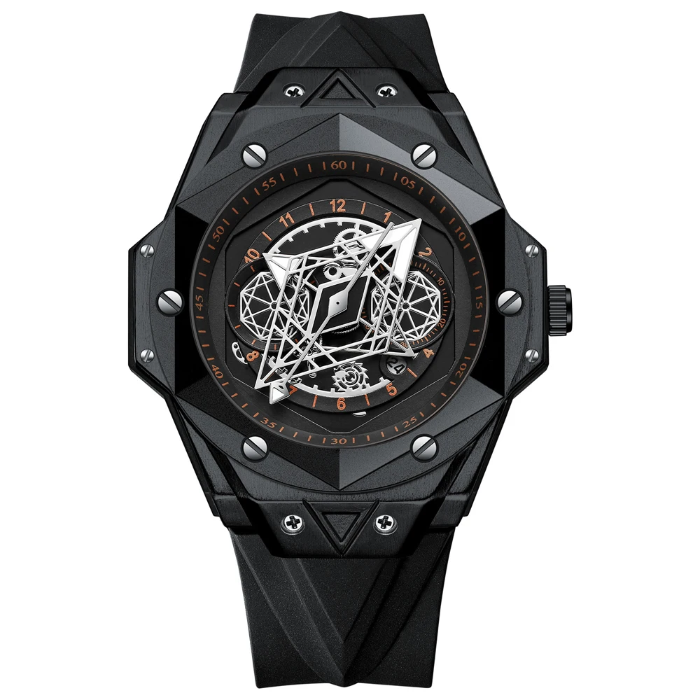 

Men Watch Brand Luxury Silicone Strap Waterproof Sport Quartz Military Wristwatch Men Clock Luminous Hands Relogio Masculino
