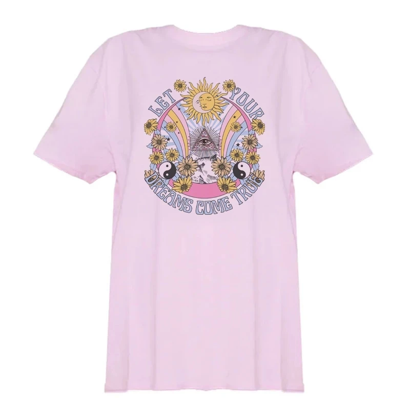 Женская винтажная хлопковая Футболка kuakuayu HJN в стиле бохо футболка с