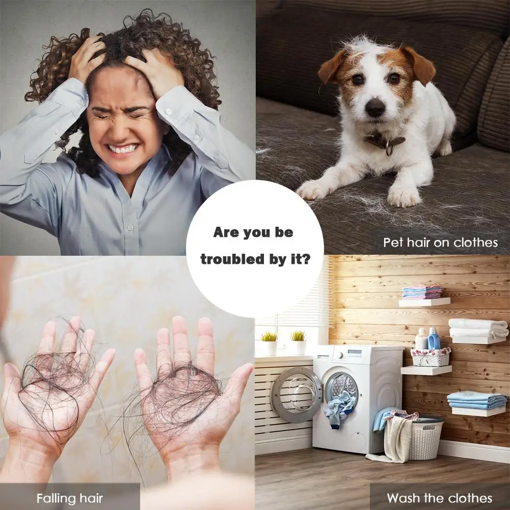 1 шт. приспособление для удаления шерсти домашних животных |