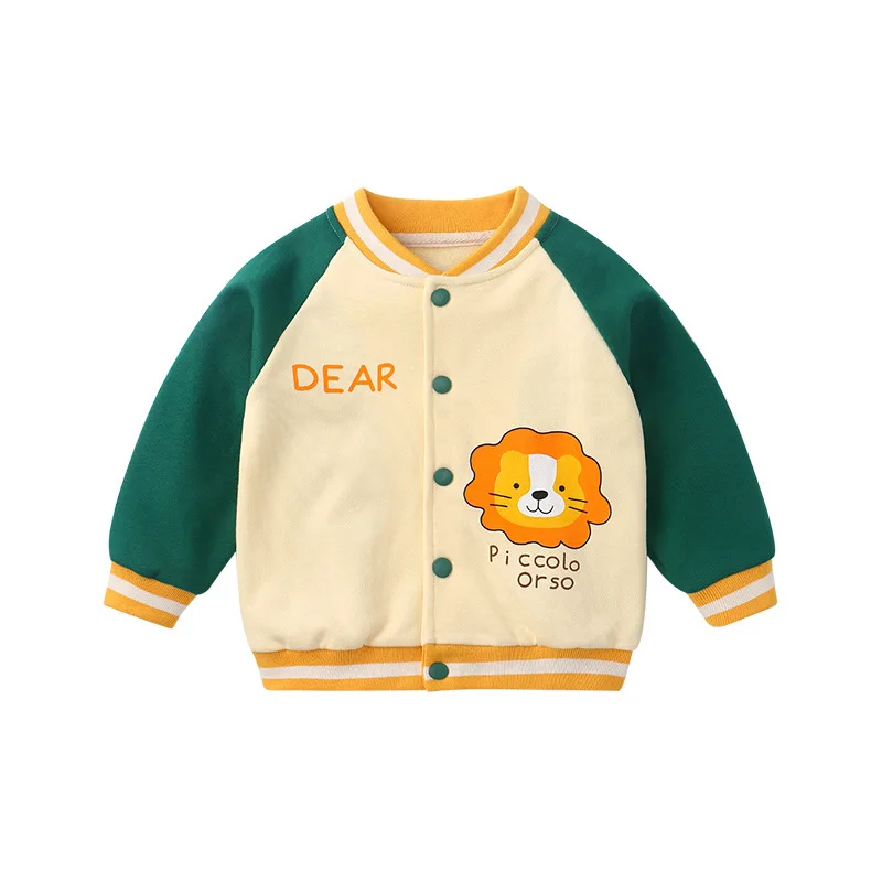 

2022 Весенняя Детская куртка, бейсбольный костюм, Бомбер, хлопковая детская одежда для стеганых пальто и курток для девочек 7 6 5 4 3 2 года