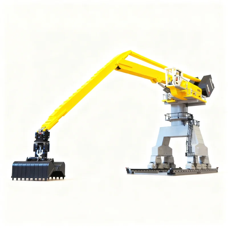 Фото 9605 деталей MOC Sennebogen 8100EQ Полностью радиоуправляемая машина для обработки материалов Sbrick Техническая модель для сборки из строительных блоков Игрушка №2
