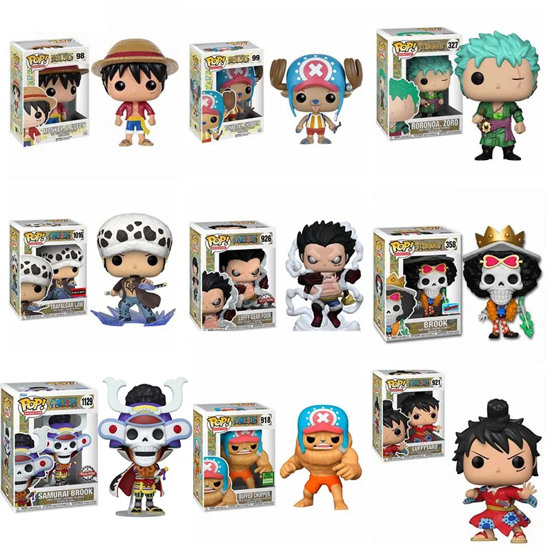 Экшн-фигурка Funko POP One довольный измельчитель 918 # Piece Monkey.D.Luffy 98 LUFFY GEAR FOUR 926
