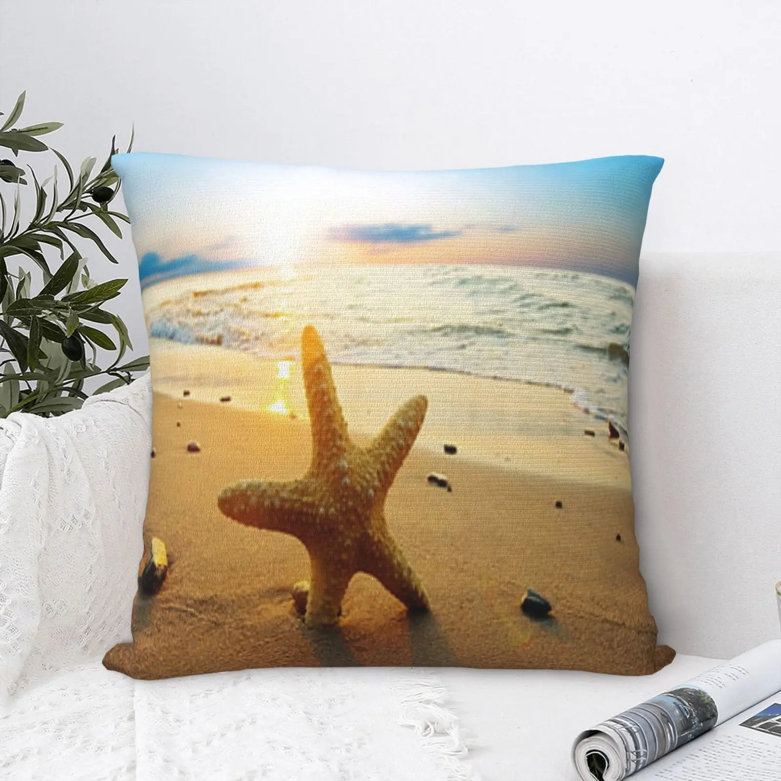 

Beach Landscape 12 Pillow Case Cushion Covers Dakimakura Pillows Pillowcase Cushions Cover Accessories For Home Decor For Sofa
