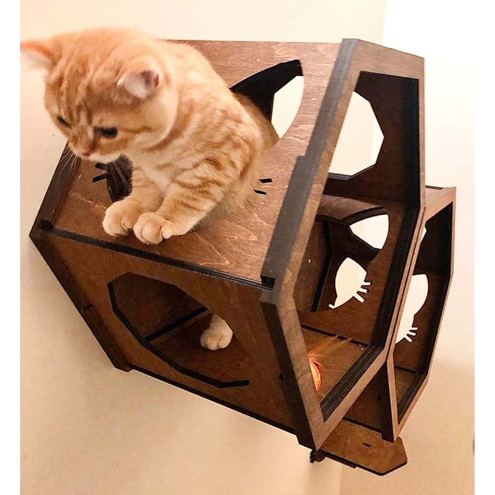 Акриловая стеклянная Рабочая мебель для кровати настенная игрушка домашних