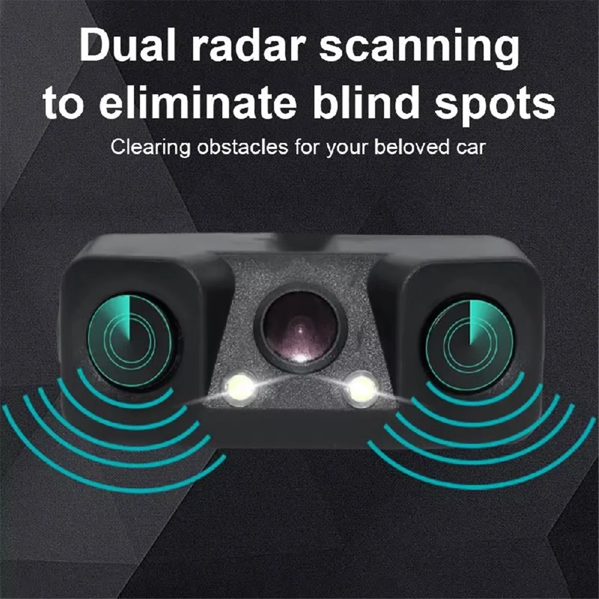 

НОВАЯ 3 в 1, HD CCD, автомобильная камера заднего вида, парковочный радар, детектор, датчик, светодиодный датчик ночного видения, водонепроницаемая камера заднего вида