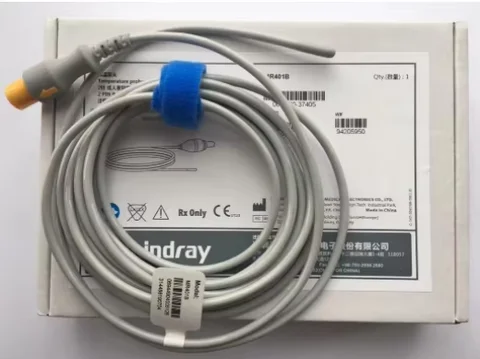 Многоразовый датчик температуры Mindray MR401B/0011-30-37392, для взрослых, 2-контактный (новый, оригинальный)