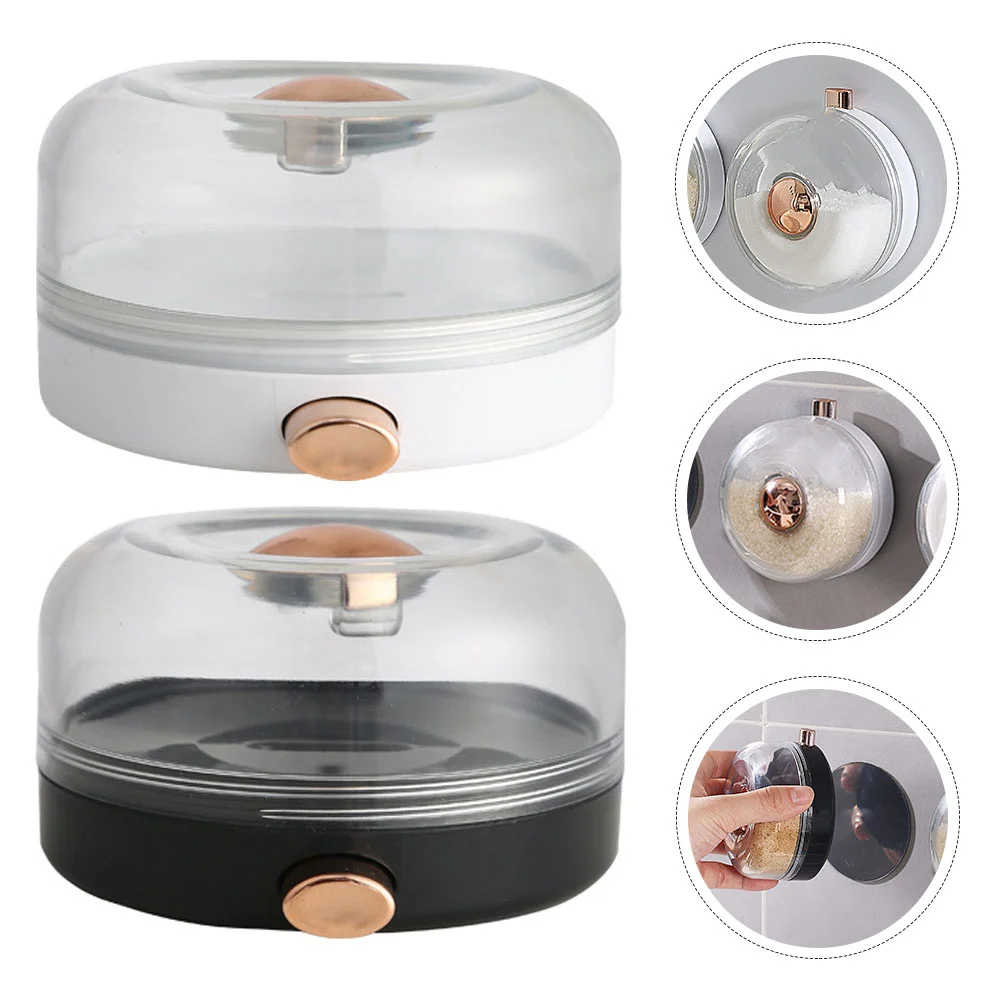 

Magnetic Pepper Shaker Pots Salt Condiment Jar Jars Seasoning Containers Spices Tins Containerrefrigerator Fridge Dispenserbbq