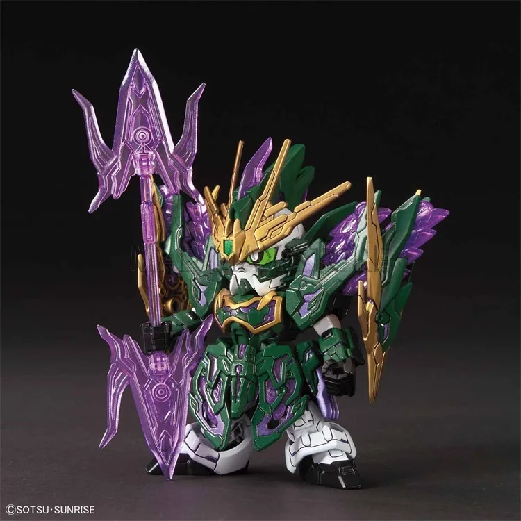 Фото Оригинальные коллекционные модели-конструкторы Bandai SD Sangoku Soketsuden Gundam CaoCao Simayi ZhangHe Xiahoudun: Аниме-фигурки для сборки и декора №2