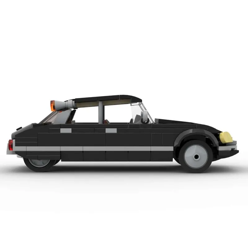 Конструктор MOC Citroen DS 1971 городской автомобиль скоростной чемпион классический