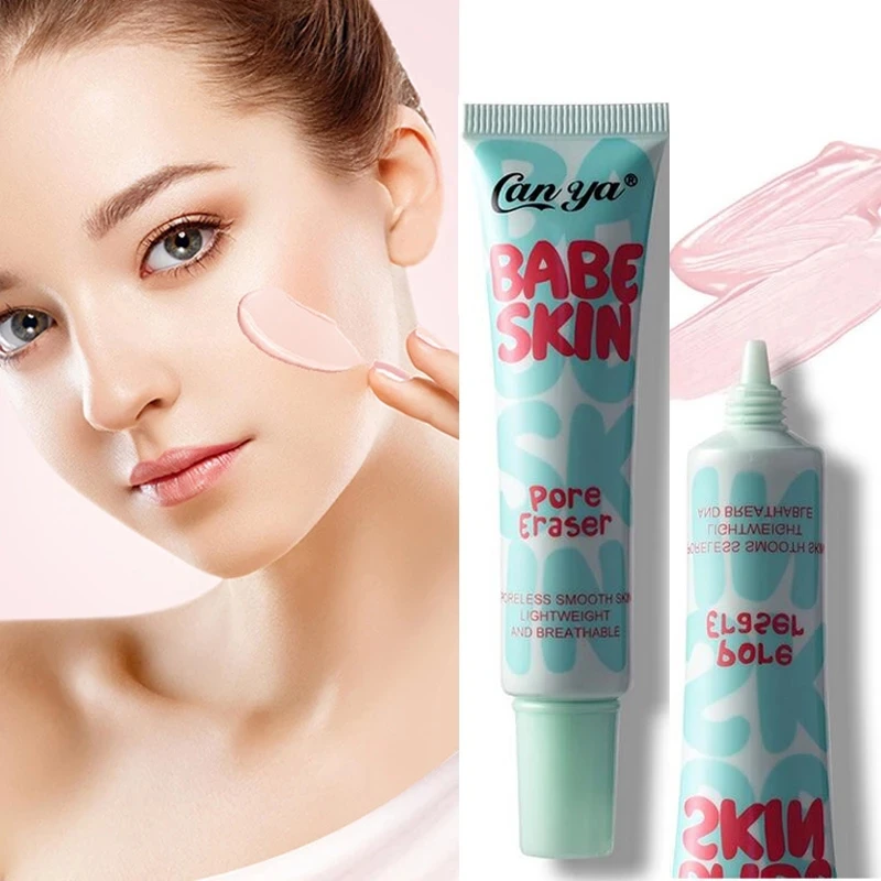 

HOT SALE 1PCS 25ml Face Primer Make Up Shrink Pore Primer Base Smooth Face Brighten Makeup Skin Invisible Pores Concealer Korea