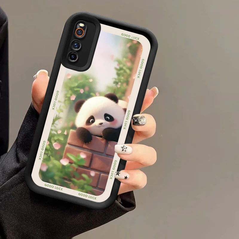 Милый мягкий чехол с рисунком панды для VIVO Y35m Y78 Plus Y78m Y77 Y77e Y73t Y11 Y35 Y76s t1