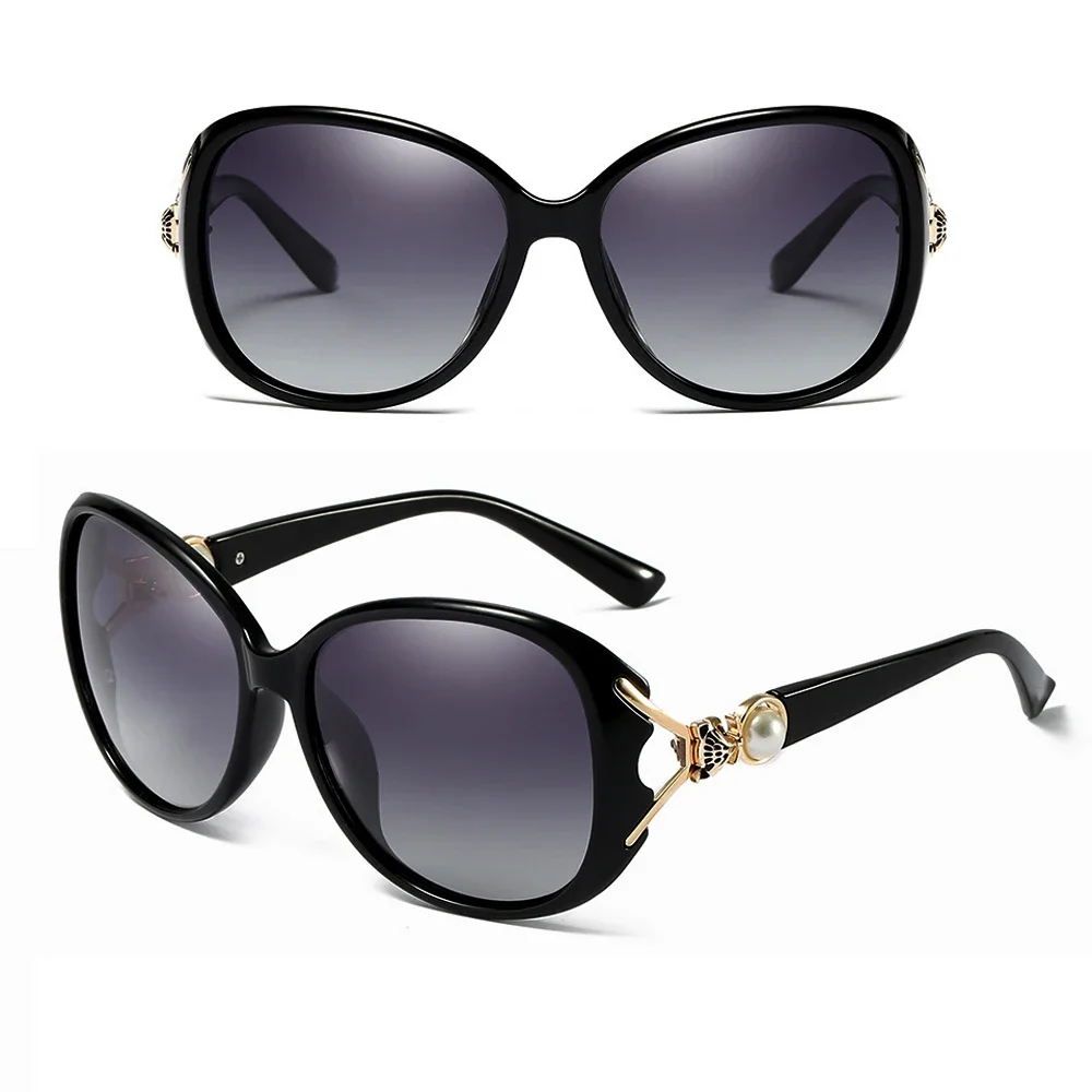 Солнцезащитные очки для пляжного водителя женские поляризационные зеркальные