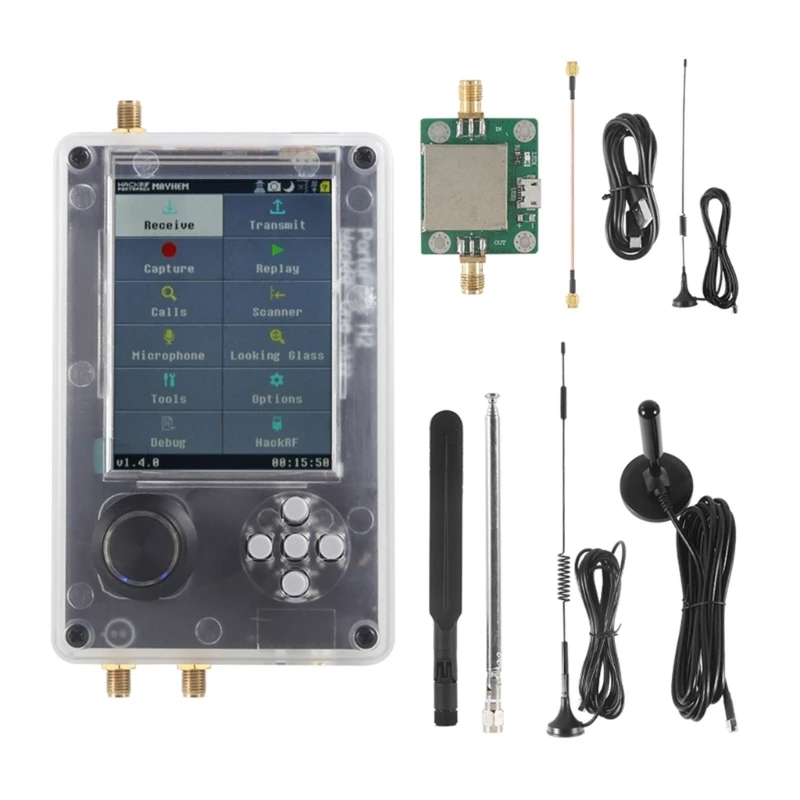 

Portable Wireless Radio Receiver set with Four Way Buttons for Monitoring