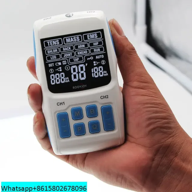 ROOVJOY десантный блок + tens массажер EMS 3 в 1 комбинированный 36 режимов 2-канальный