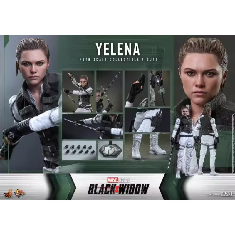 

HOTTOYS HT 1/6 MMS622 экшн-фигурка черной вдовы йлены беловой из коллекции хобби