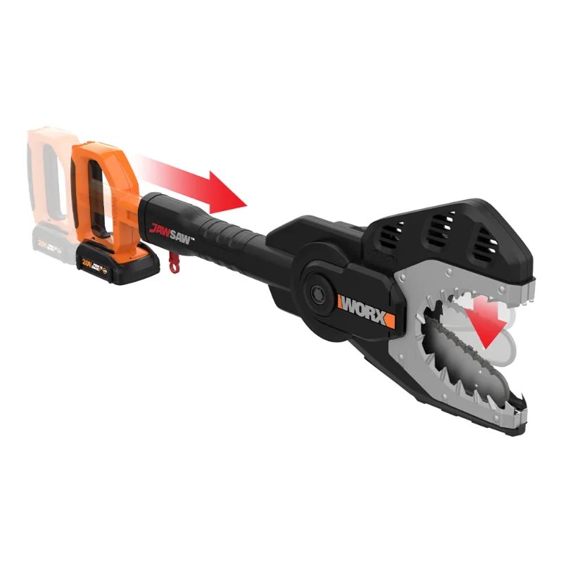 WG320 20V Power Share JawSaw Cordless Chainsaw Battery and Charger Included