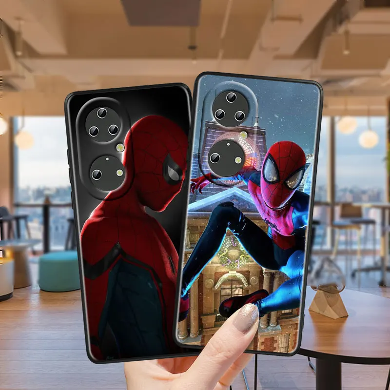 Фото Чехол для телефона из мягкого ТПУ и силикона для Huawei P50 P20 P30 P40 5G P10 Pro Lite E Plus P9 Lite Mini №4